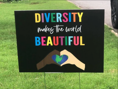 Social Justice Yard Signs and Giving Back