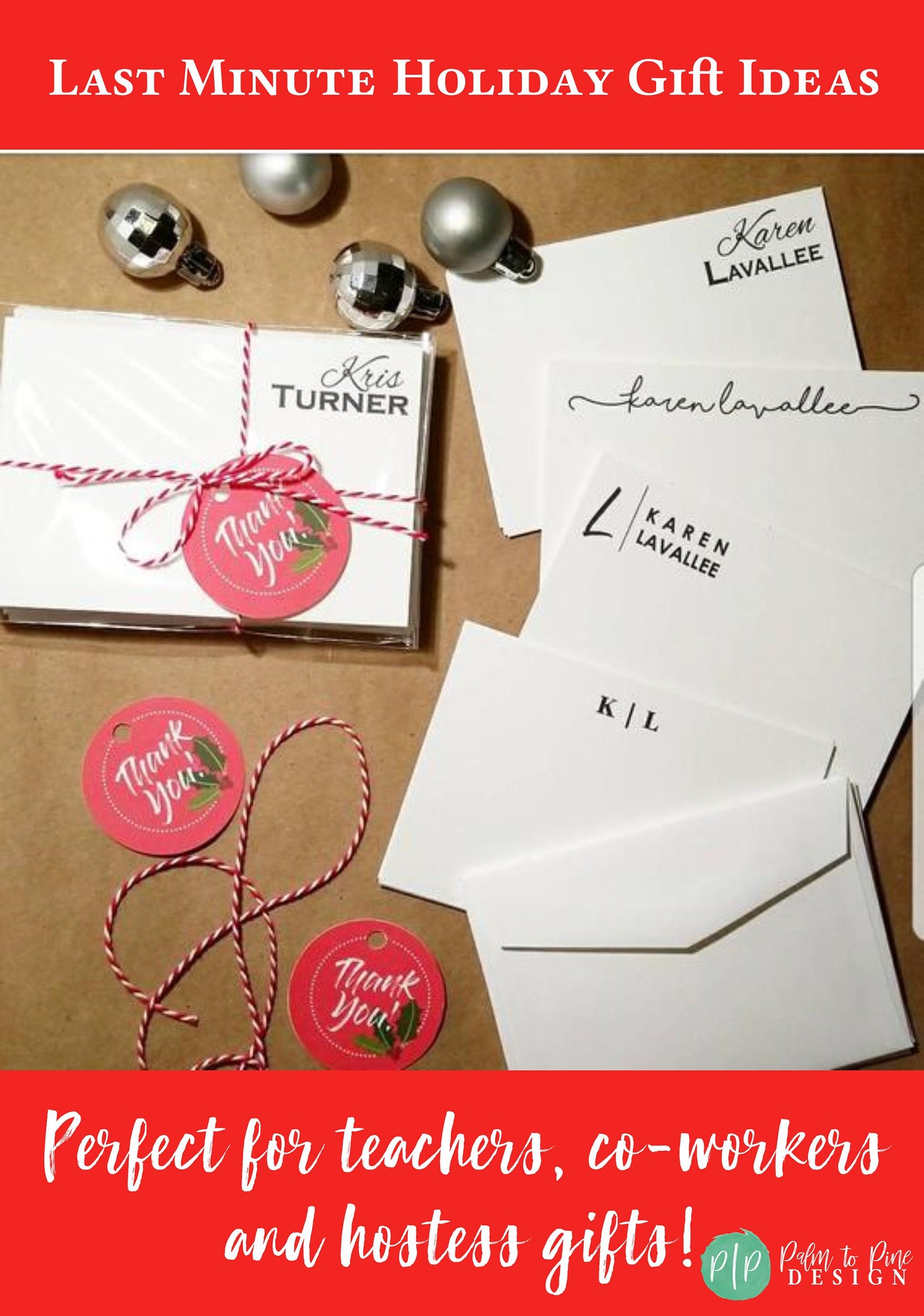 Monochrome Name Stationery