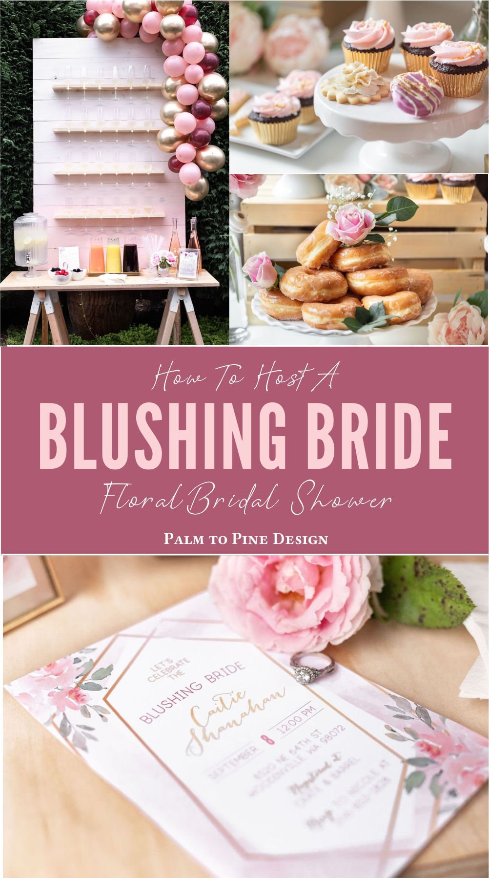 Floral Bridal shower Banner