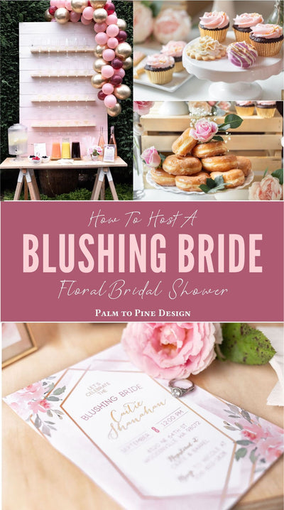 Floral Bridal shower Banner