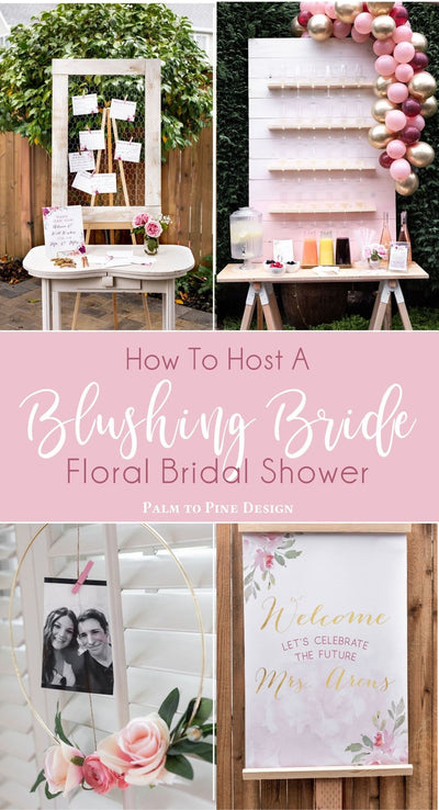 Floral Bridal shower Banner
