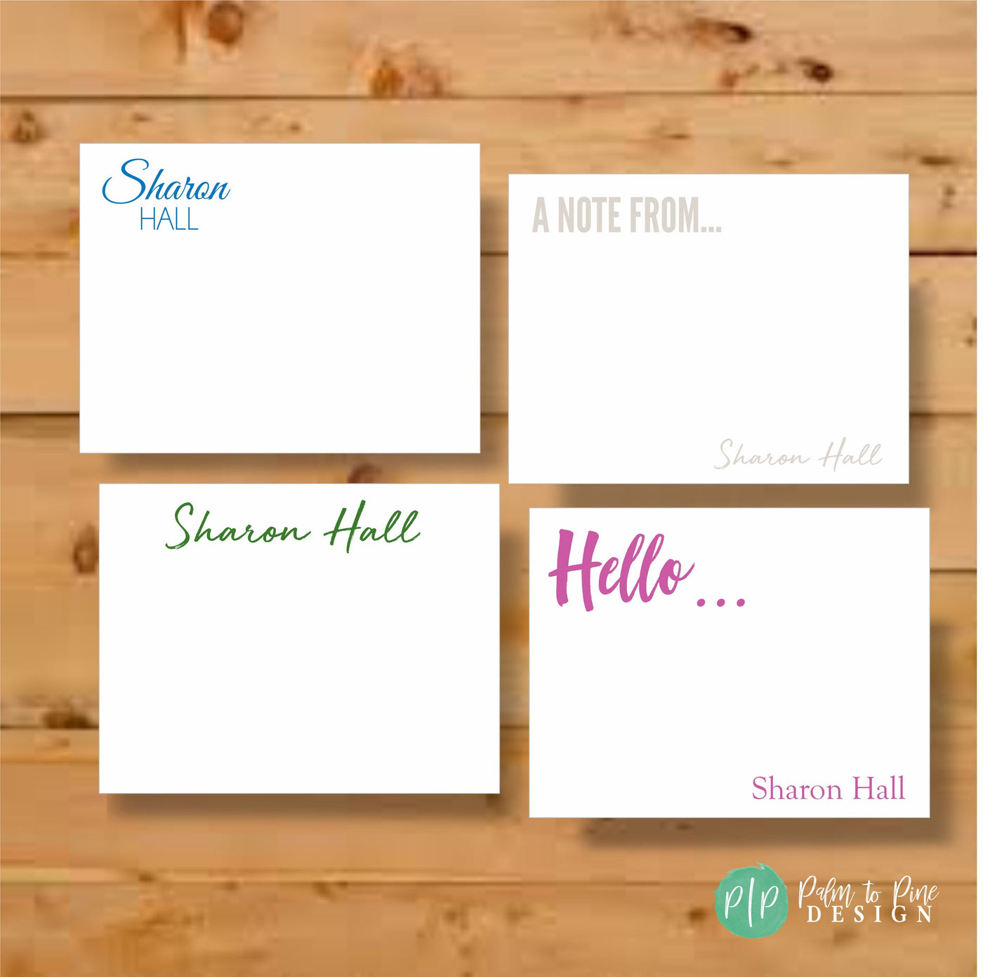 Personalized Note Card
