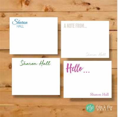 Personalized Note Card