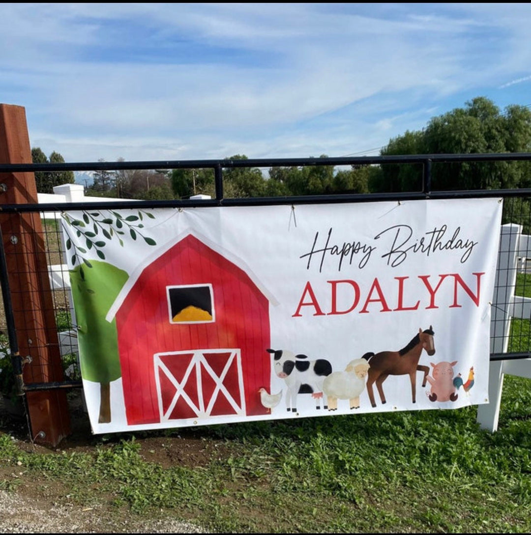 farm-birthday-banner-palm-to-pine-design for Free Printable Farm Birthday Banner Farm Birthday Banner – Palm to Pine Design for Free Printable Farm Birthday Banner