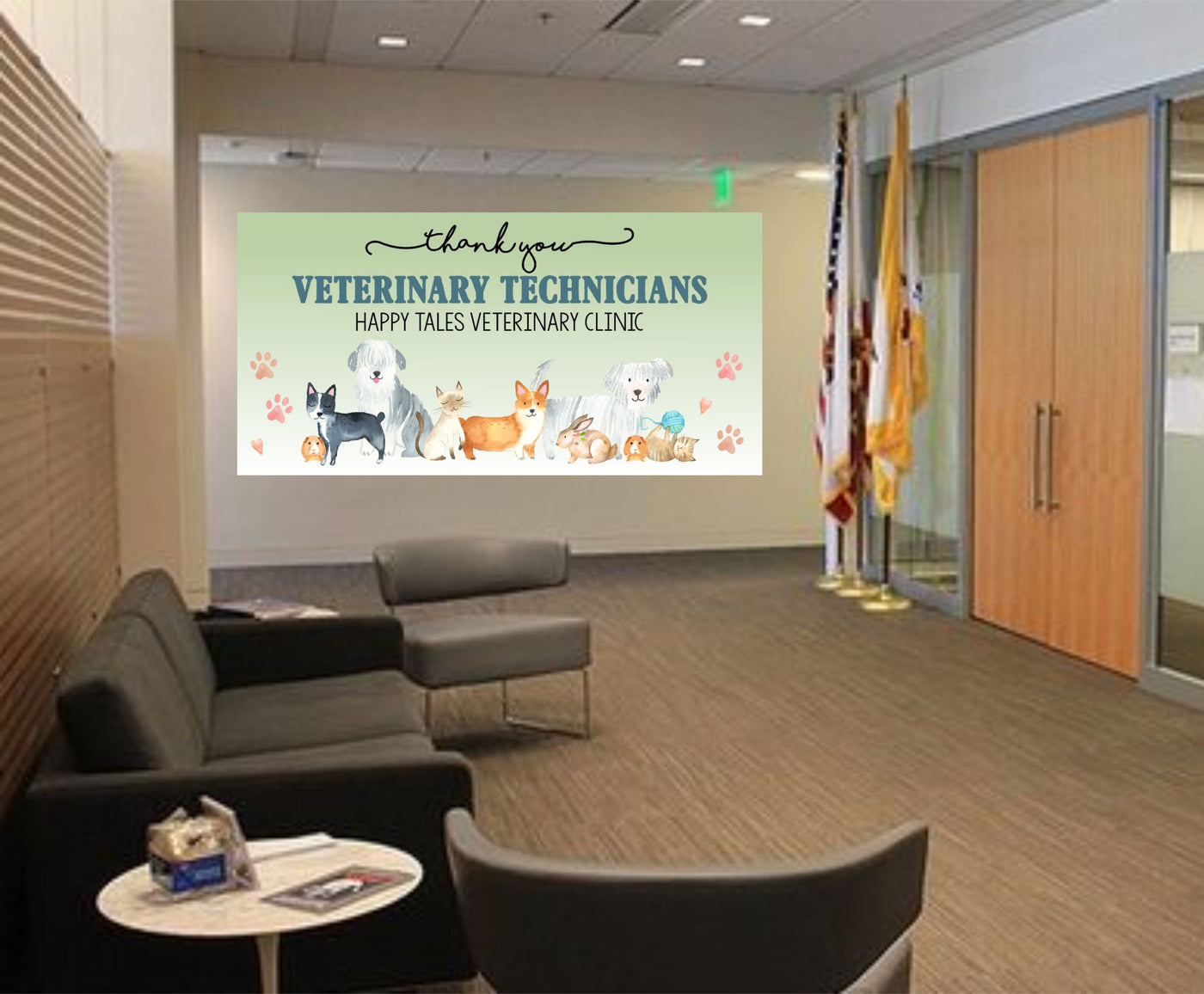 Veterinary Appreciation Week Decor