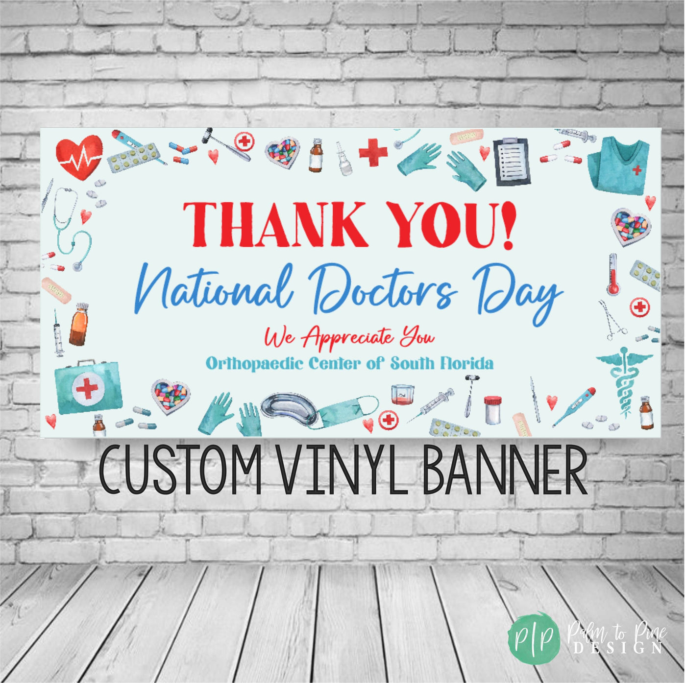 National Doctors Day Banner