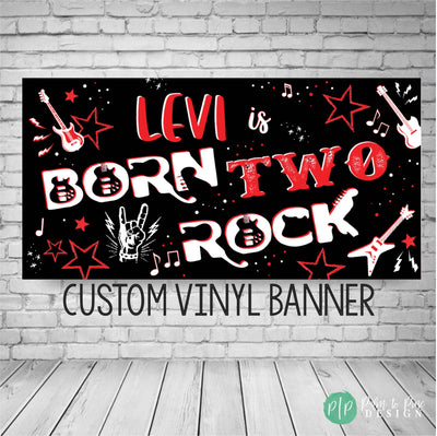 born two rock banner
