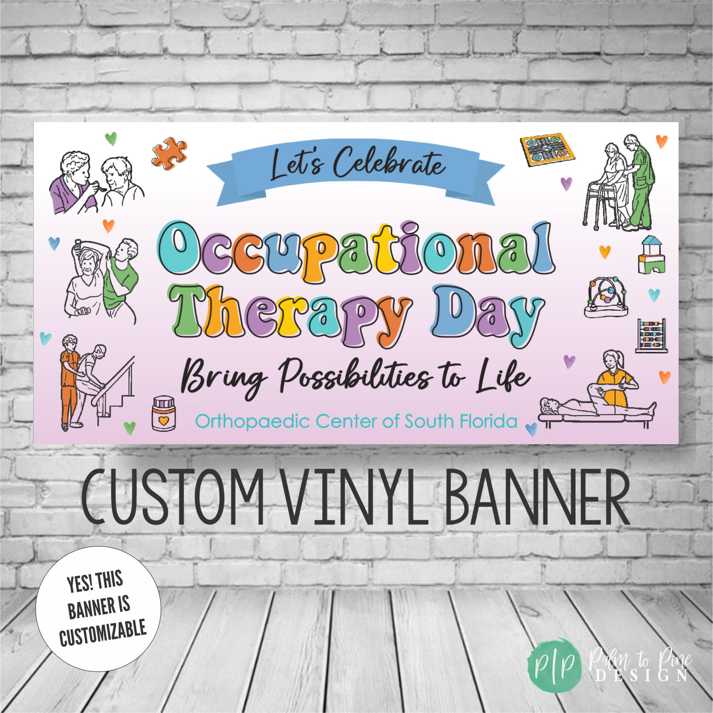 Occupational Therapy Day appreciation banner for OTs