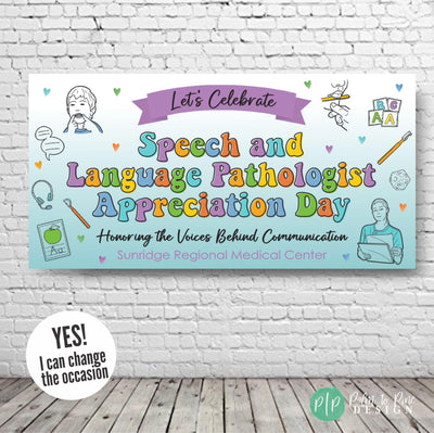National Speech Pathologist Day Appreciation Banner for communication month