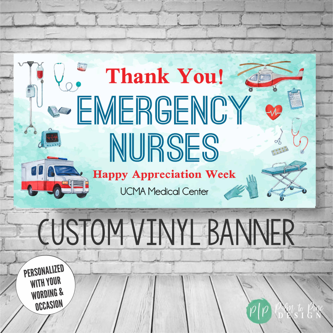 ER Nurses & Doctors Appreciation Banner