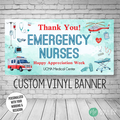 ER Nurses & Doctors Appreciation Banner