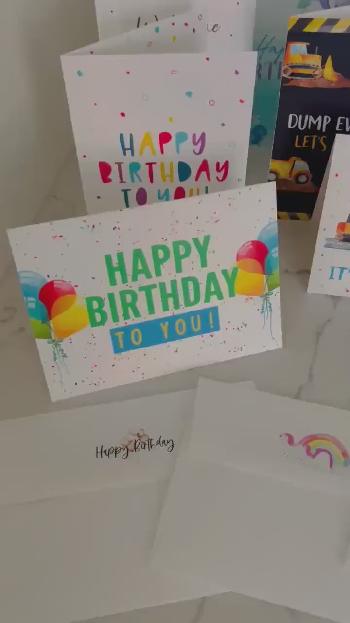 Variety Pack Birthday Greeting Cards