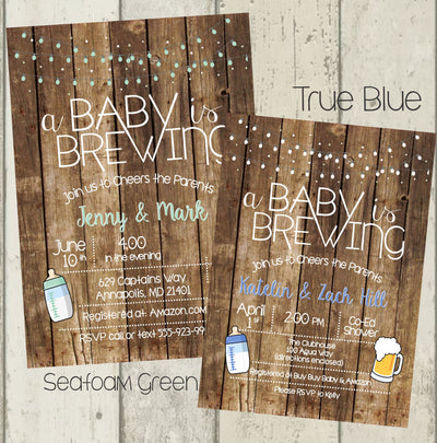 A Baby is Brewing Banner, Beer Baby Shower Decor, Beer Baby Shower, co ed baby shower banner, co ed baby shower decor, outdoor banner