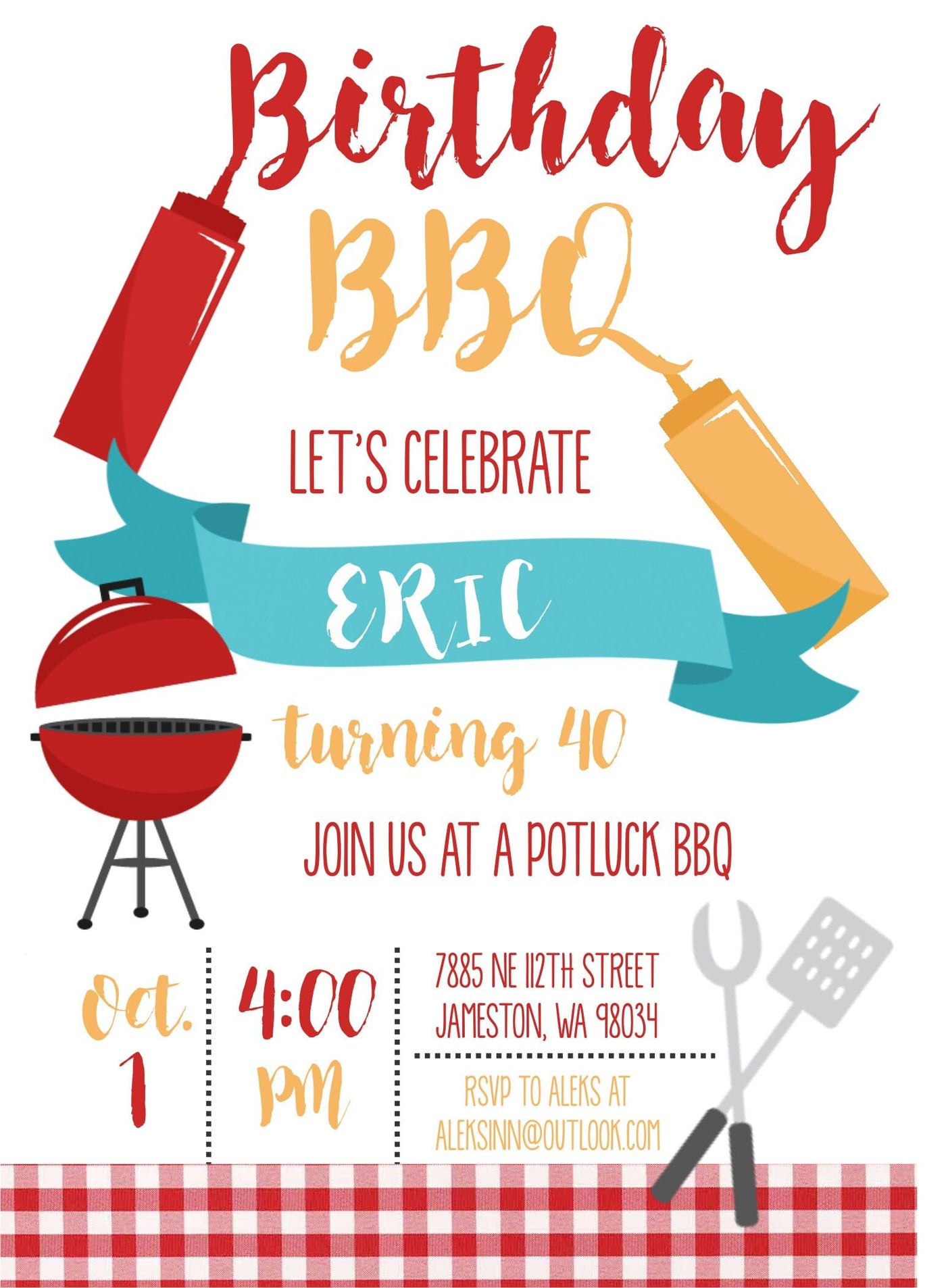 BBQ invitation baby, Co Ed baby shower invitation, co ed baby shower invite, BabyQ Shower, BBQ Invite, BBQ Invitation, I Do bbq, BabyQ Party