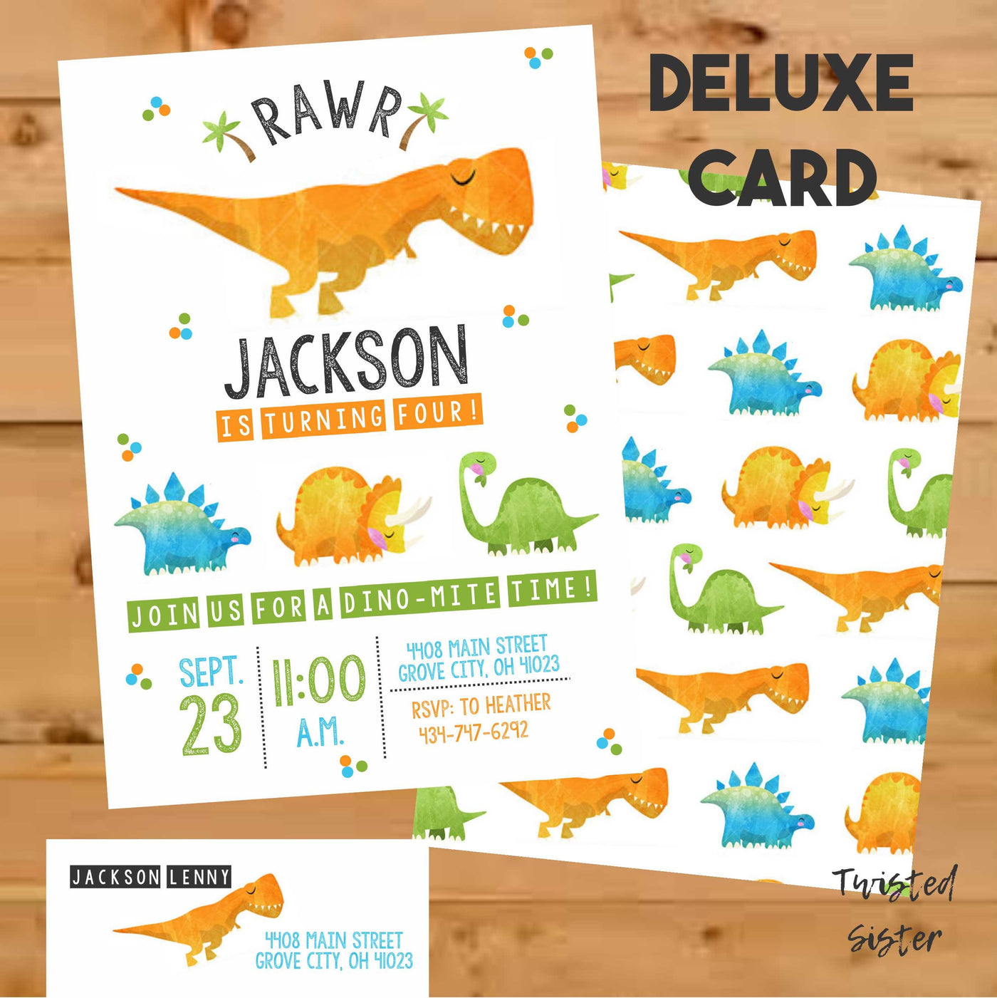 Dinosaur Baby Shower Invite, Dinosaur Baby Shower Invitation, Dino Baby Shower, T-Rex Baby Shower Invite, Dinosaur Invite, Dinosaur Party