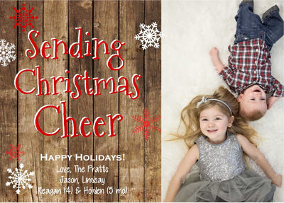 Rustic Christmas Card