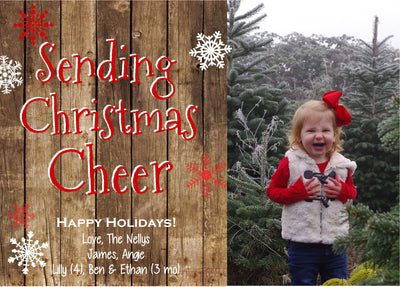 Rustic Christmas Card