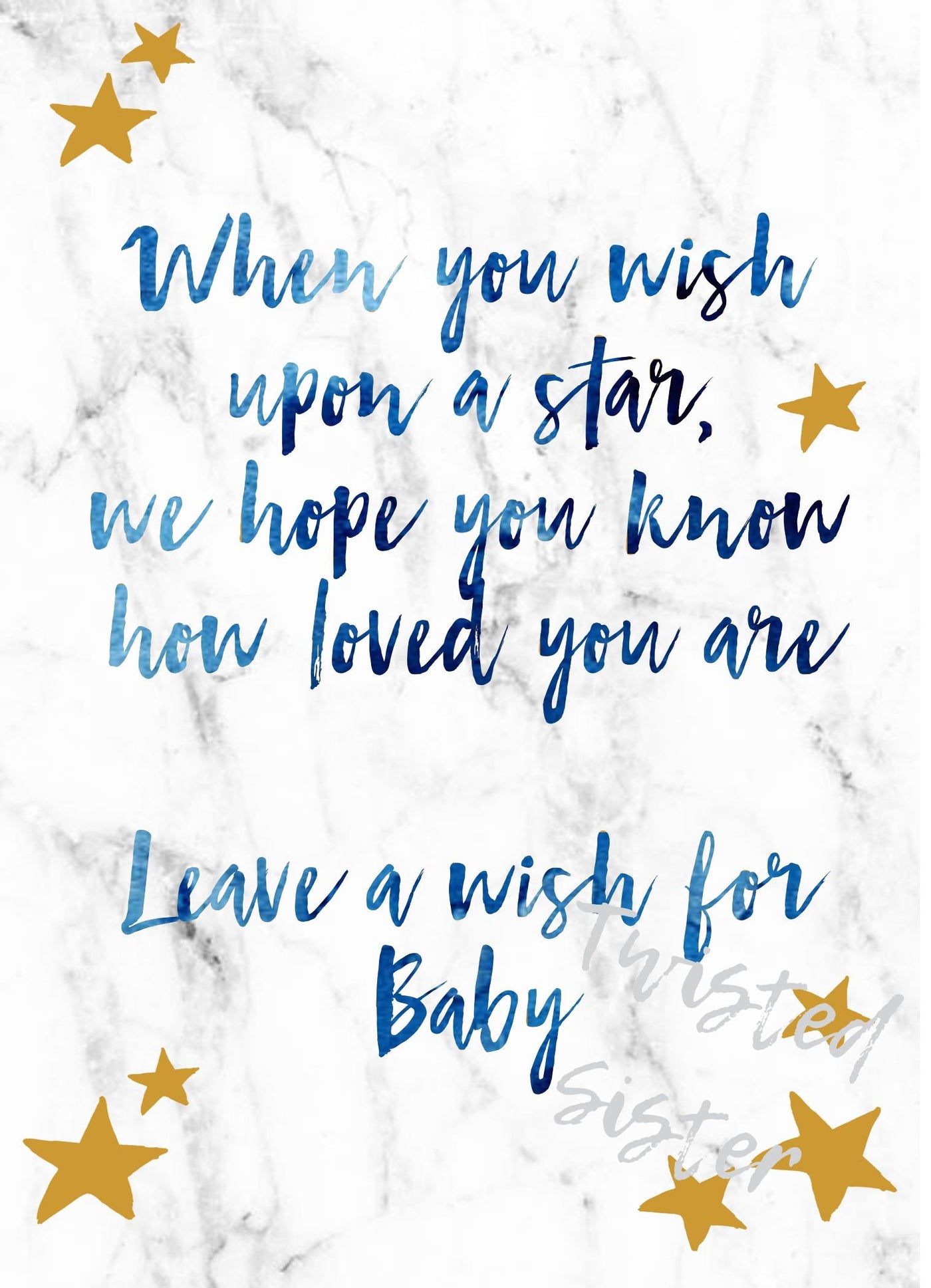 Baby Shower Wishes for Baby, Baby Shower Wishing Well, Baby Shower Wishes, Baby Shower Wish Cards, Wish Tree, Over the Moon, Twinkle Twinkle