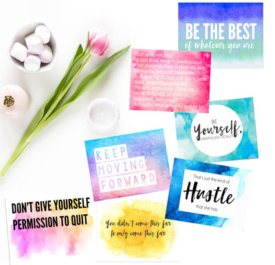 Motivational Quote Cards
