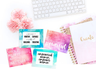 Motivational Quote Cards