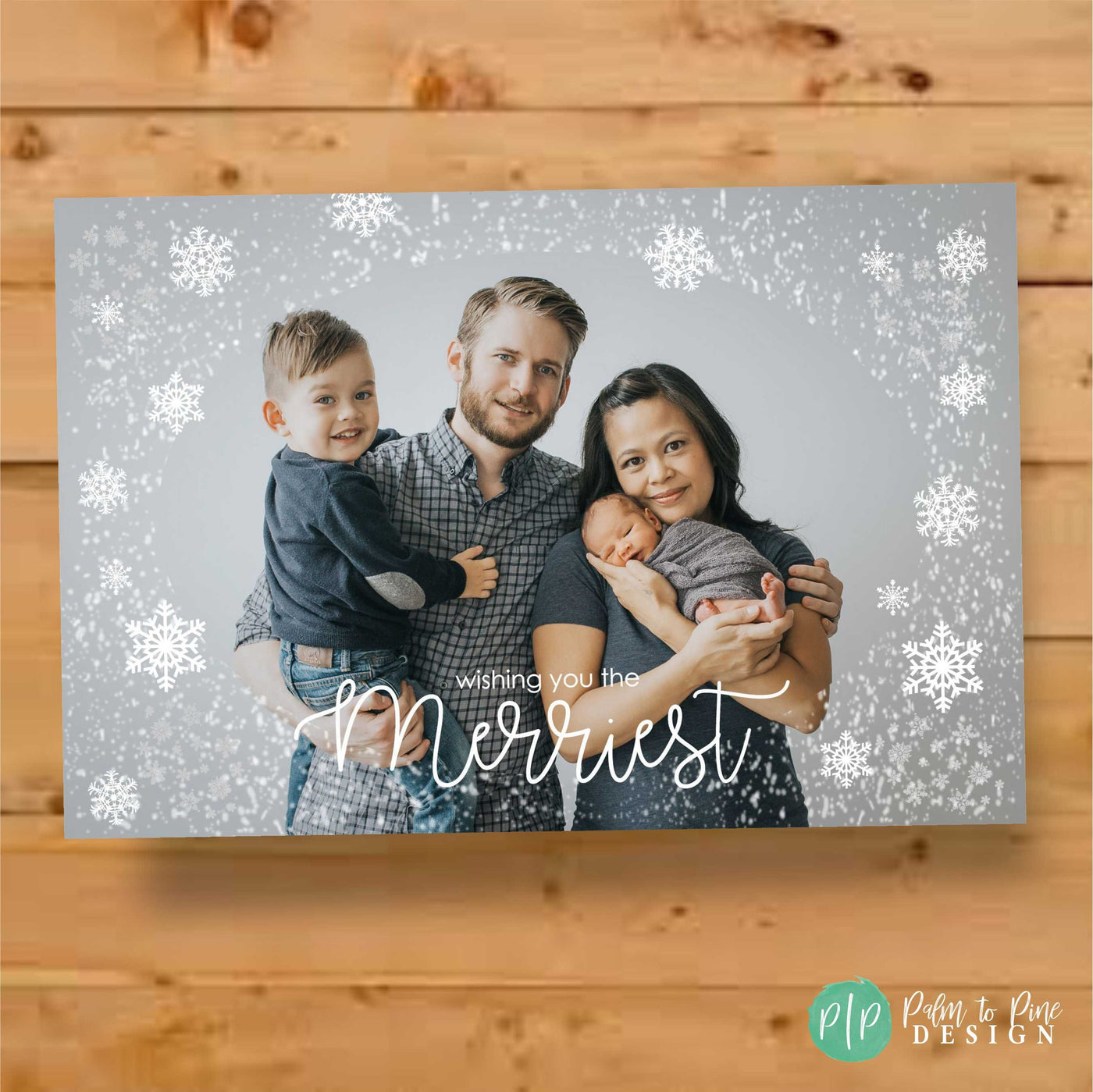 Family Photo Christmas Card