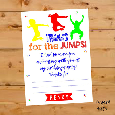 Jump Birthday Invitation, Trampoline Party Birthday Invite, Jump Invite, boy birthday, Trampoline Birthday Invite, Bounce House Party Invite