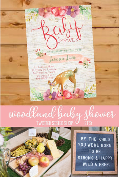 Woodland Invitation