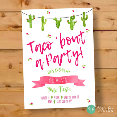 Fiesta Thank You Cards, Taco Bout a Party Invitation, Gracias, Taco Bout a Party Invite, Cactus Thank You Card, Birthday Thank You Card,