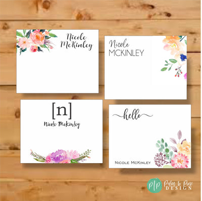 Personalized Stationary, Stationary Cards, Teacher Gift, Stationery Personalized, Stationary Set, Personalized Cards, Personalized Note Card