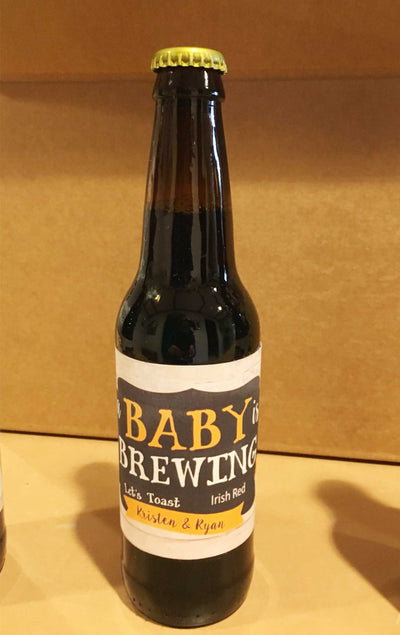 A Baby is Brewing Beer Bottle Labels, Baby Shower Beer Bottle Labels, Custom Beer Bottle Labels, Beer Baby Shower Labels, Beer Baby Shower