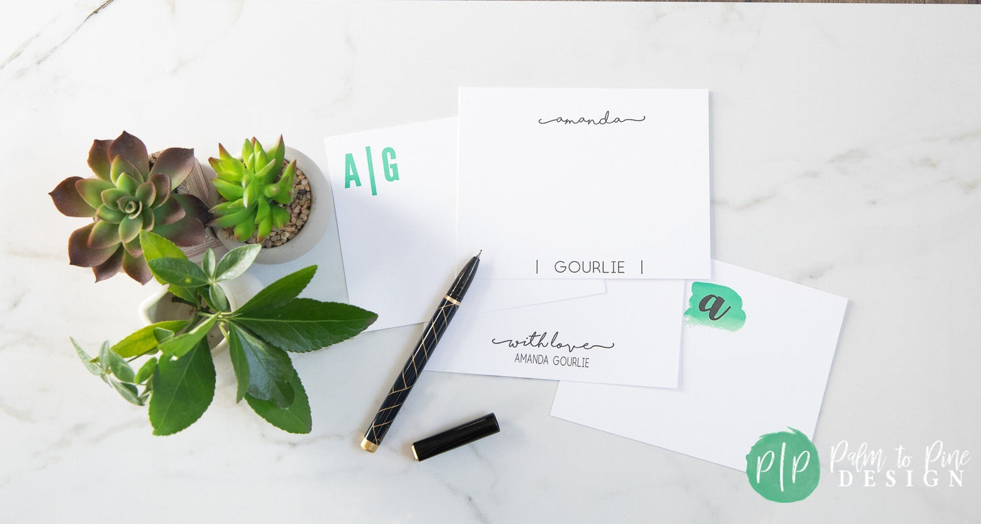 Personalized Stationary, Stationery Cards, Teacher Gift, Modern Stationery Cards, Stationary Set, Personalized Cards, Stationery Note Card