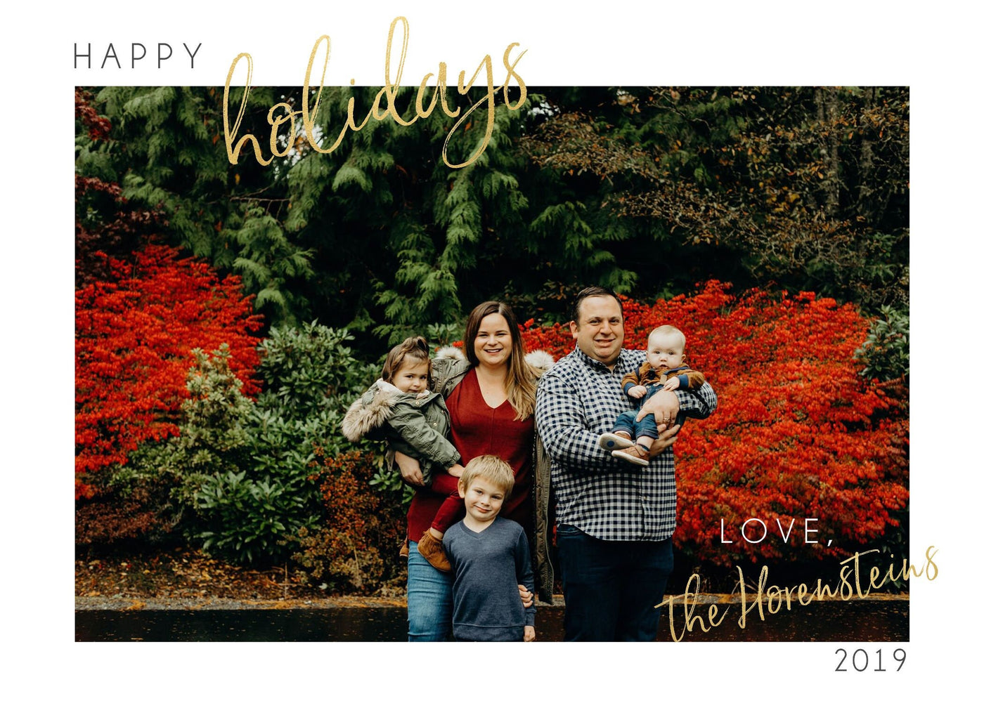 Happy Holiday Photo Card