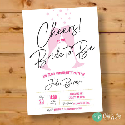 Bubbly brunch Invitation