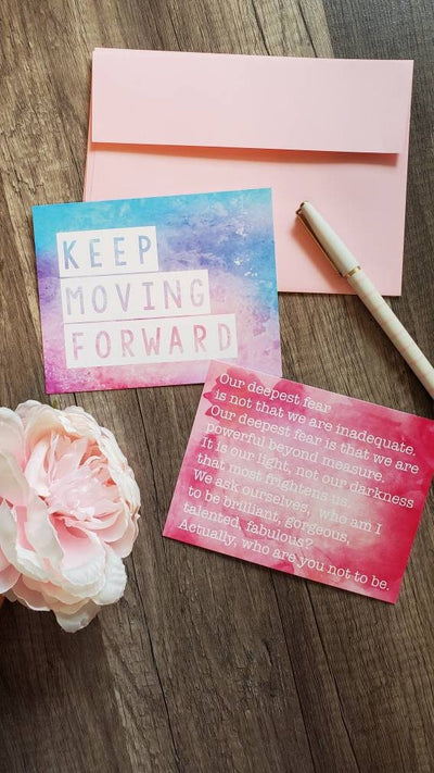 Set of 16 Motivational Quote Cards, Inspirational Quotes, Affirmation Cards, Positive quotes cards, positive affirmation, Motivational Quote