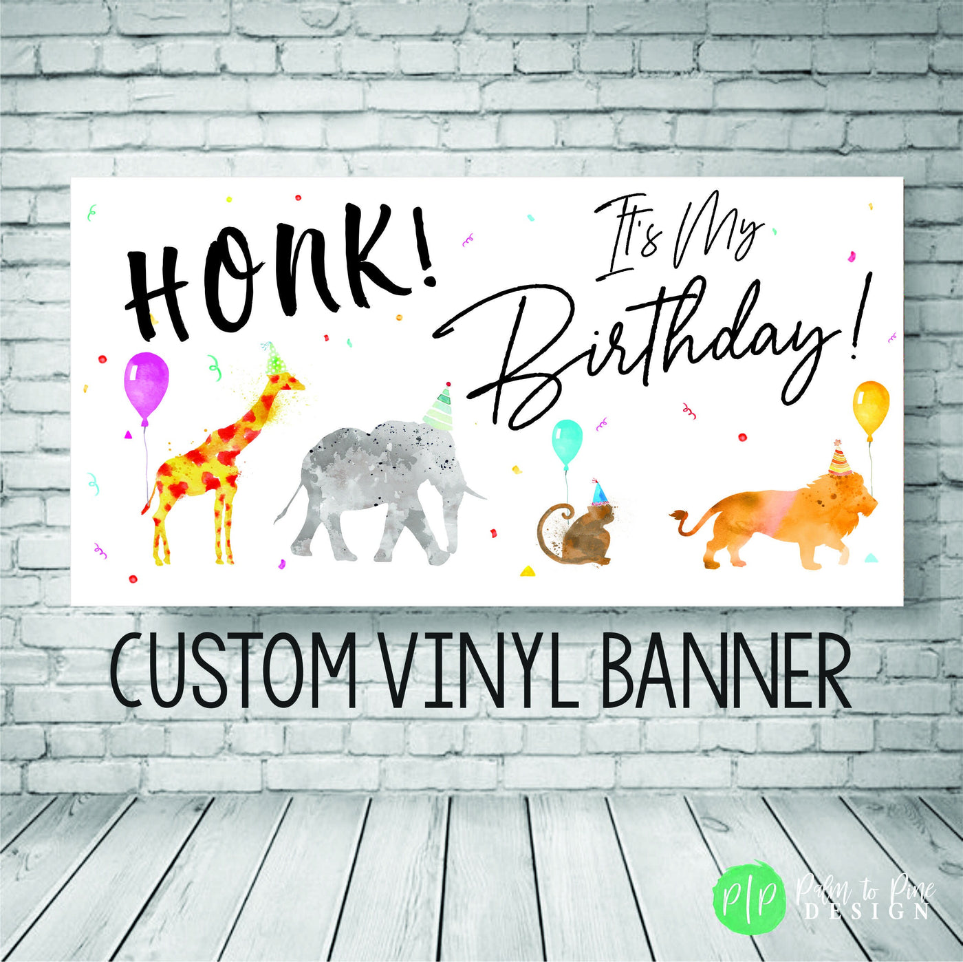 Honk Birthday Banner