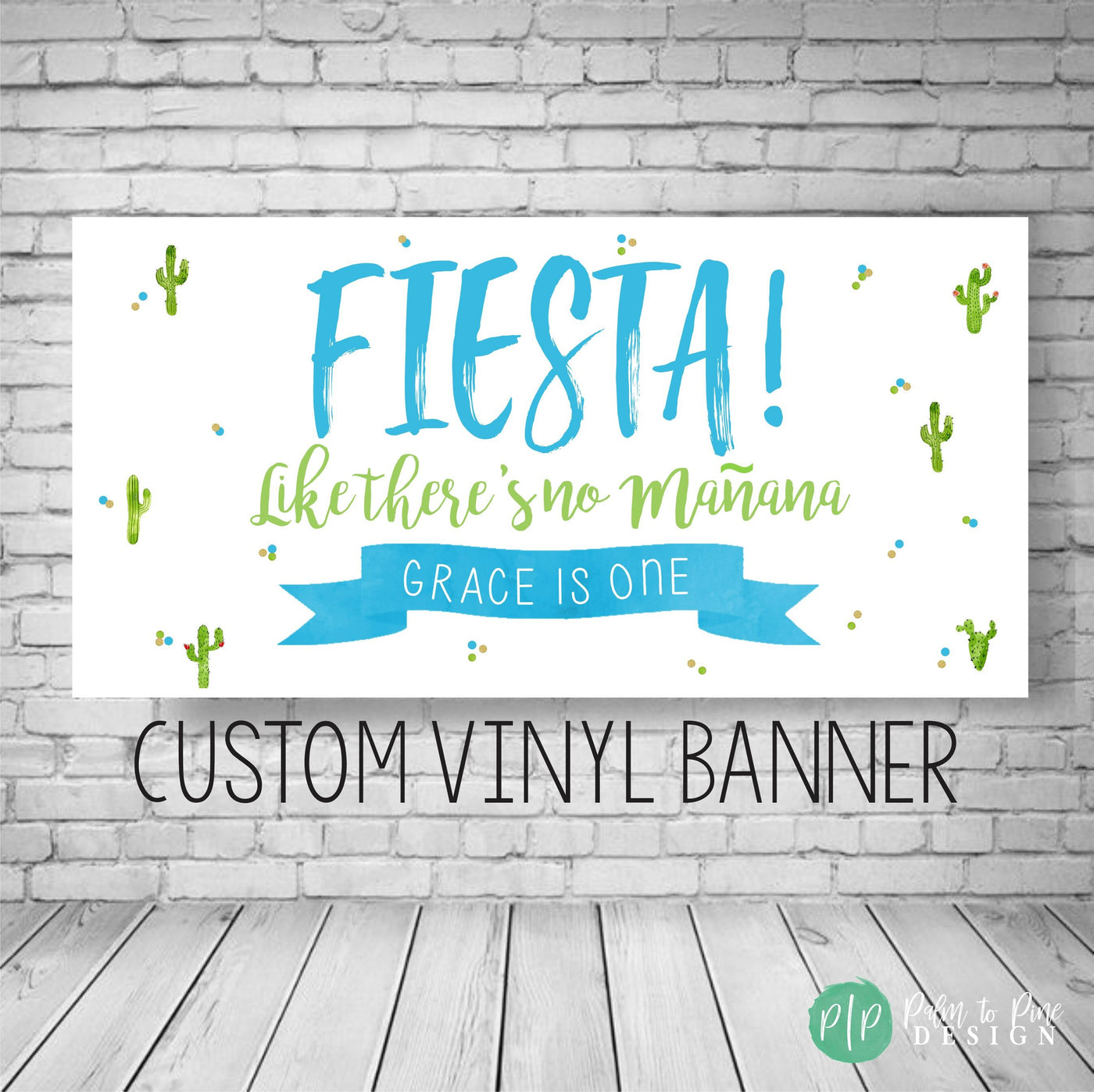 Fiesta Birthday Banner, Taco Bout a Party Decor, Fiesta Birthday Party, Fiesta Like there's no manana, Cactus Birthday Banner, Cactus Banner