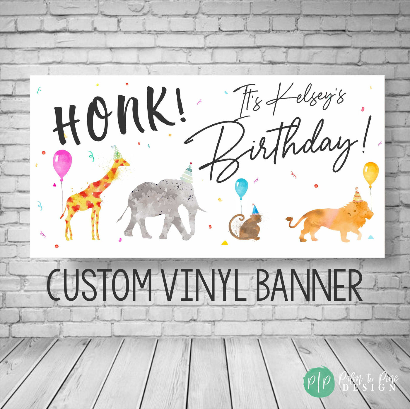 Honk Birthday Banner