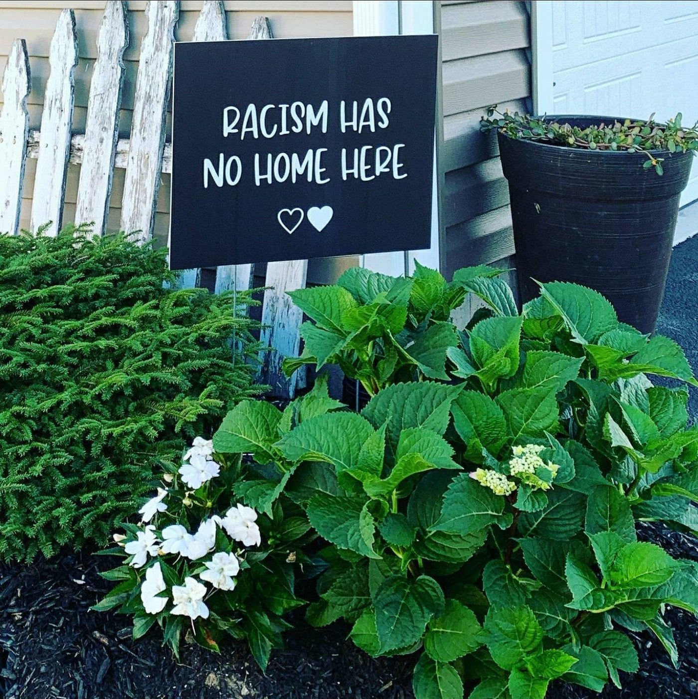Anti-Racism Sign