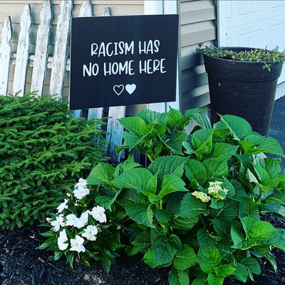 Anti-Racism Sign