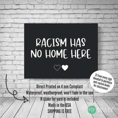 Anti-Racism Sign