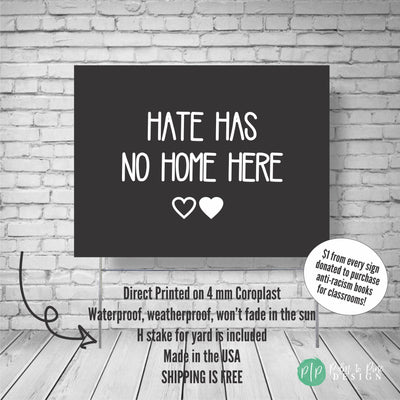Anti-Racism Sign
