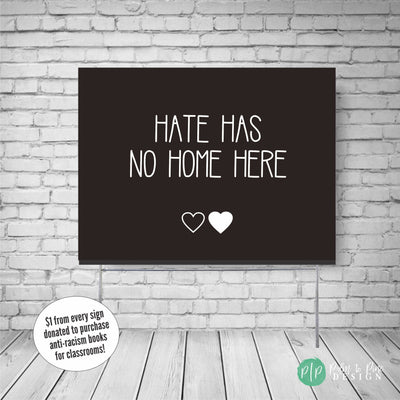 Anti-Racism Sign