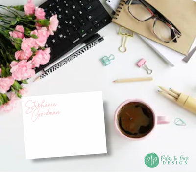 Stationary Set, Personalized Cards, Personalized Note Card, Personalized Stationary, Stationary Cards, Teacher Gift, Stationery Personalized