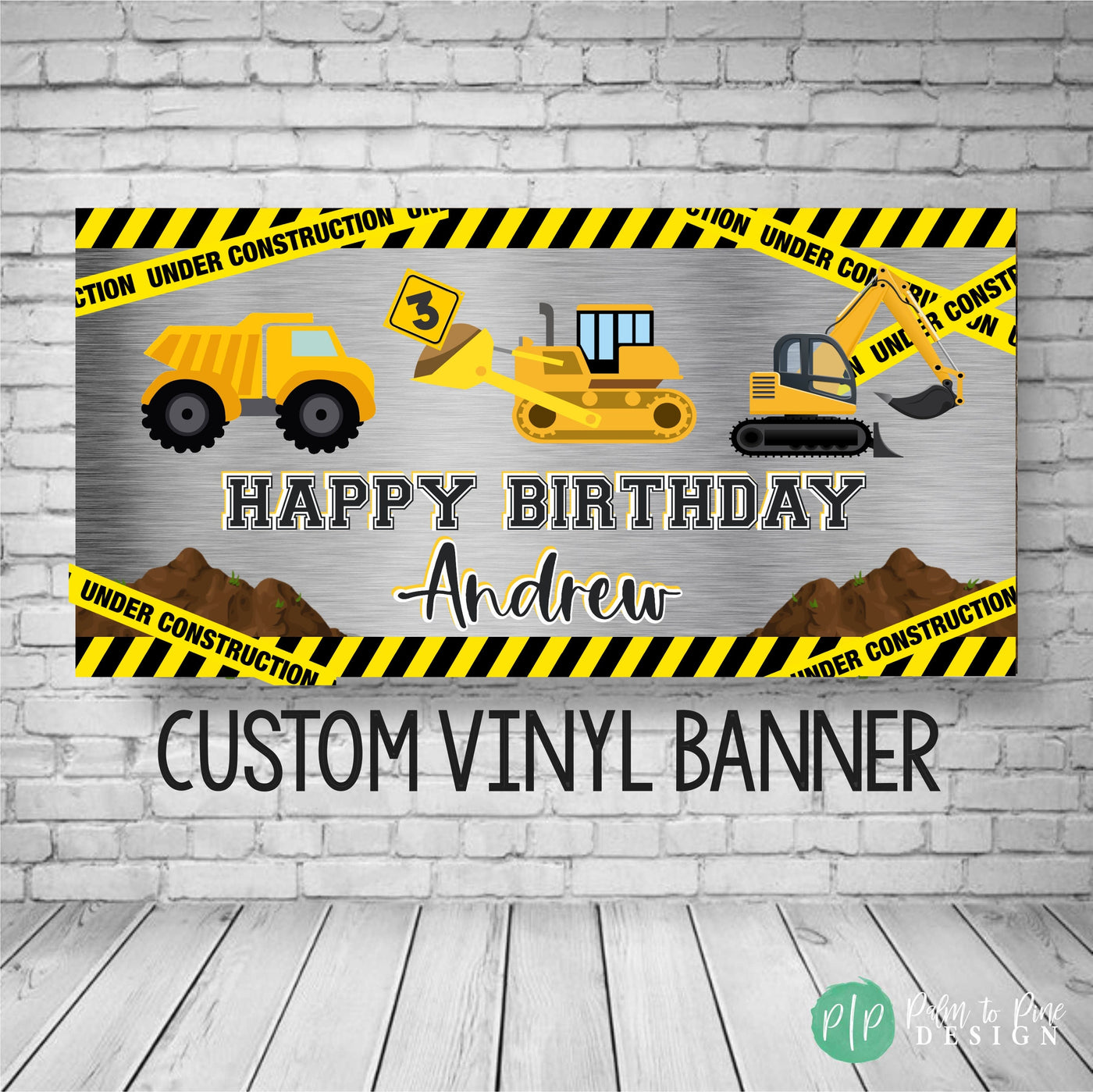 Construction Birthday Banner, Construction Party Decorations, Construction Birthday Party, Construction Backdrop, Construction Party Decor