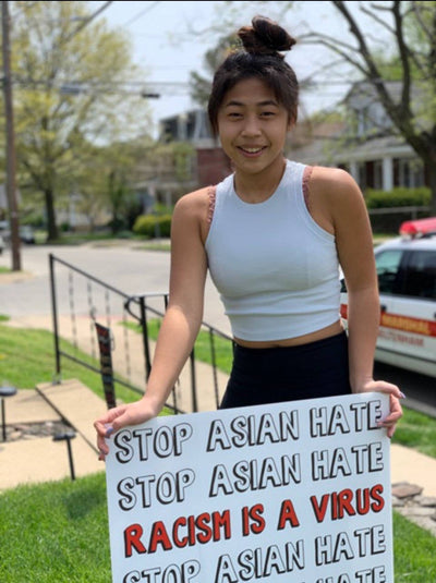 Stop Asian Hate yard sign