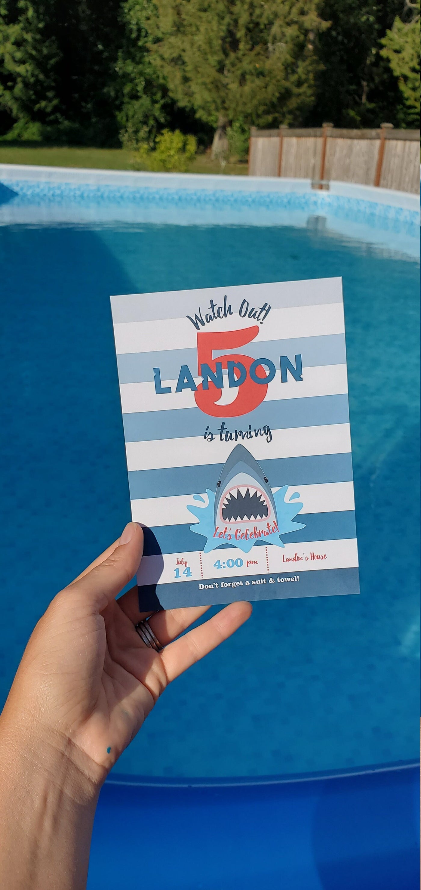 Shark birthday invitation, shark party invitations, Shark Invite, shark birthday, Shark Pool Party, jaws birthday, jaws party, shark party