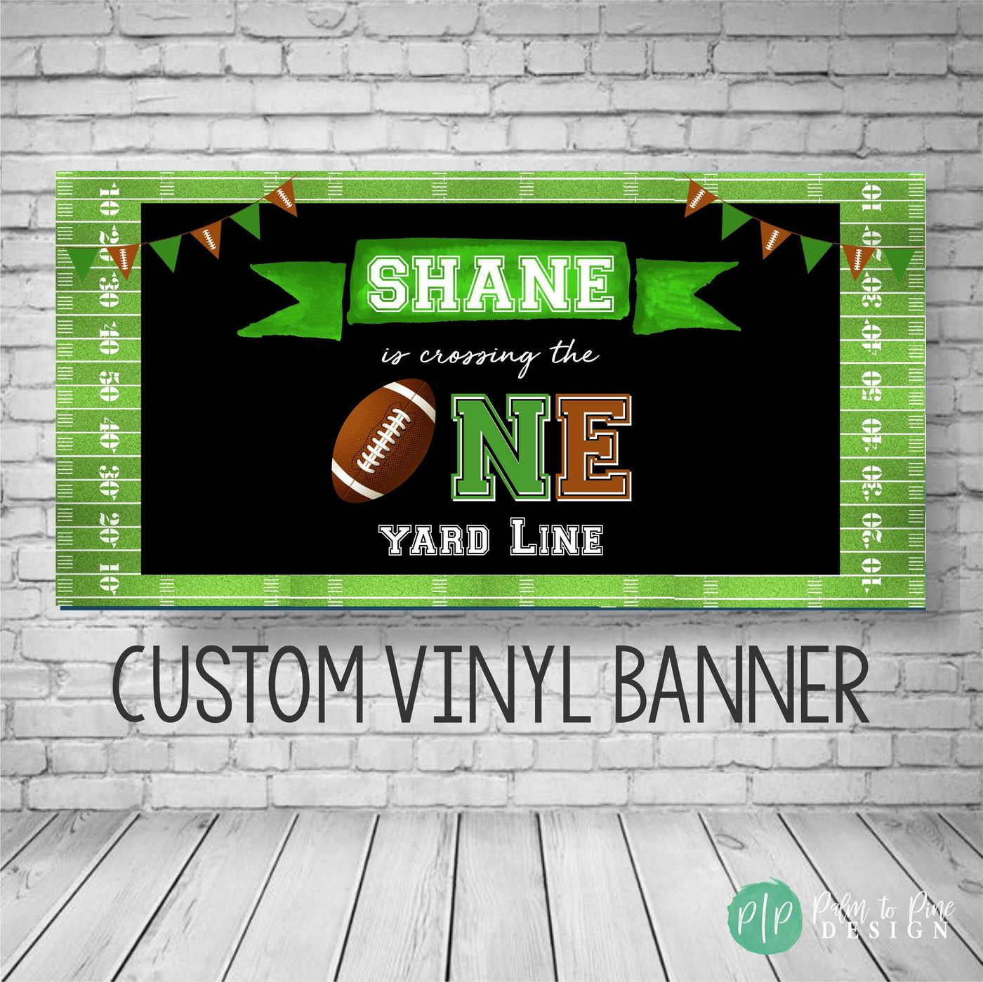 Football Birthday Banner, Football Party Decor, Football Birthday Decoration, Football Backdrop, Boy Birthday Football Banner, Tailgate, boy