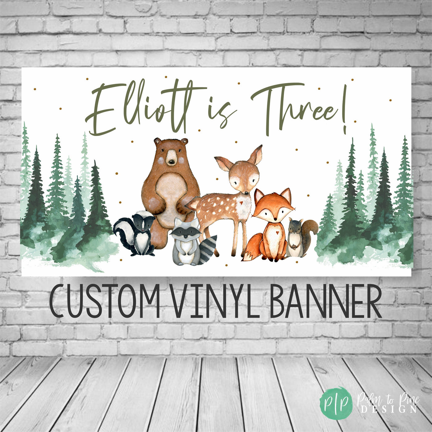 Woodland Baby Shower Banner, Woodland Baby Shower Decorations, Woodland Baby Shower Sign, Woodland Banner, Woodland Creatures Banner, Animal