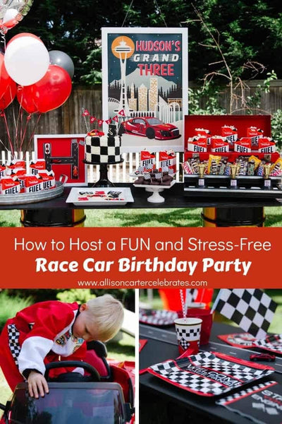 Race car birthday banner, Grand Prix Poster, Race Car backdrop, custom vinyl banner, Vintage Race Car poster, racing birthday banner, Racing
