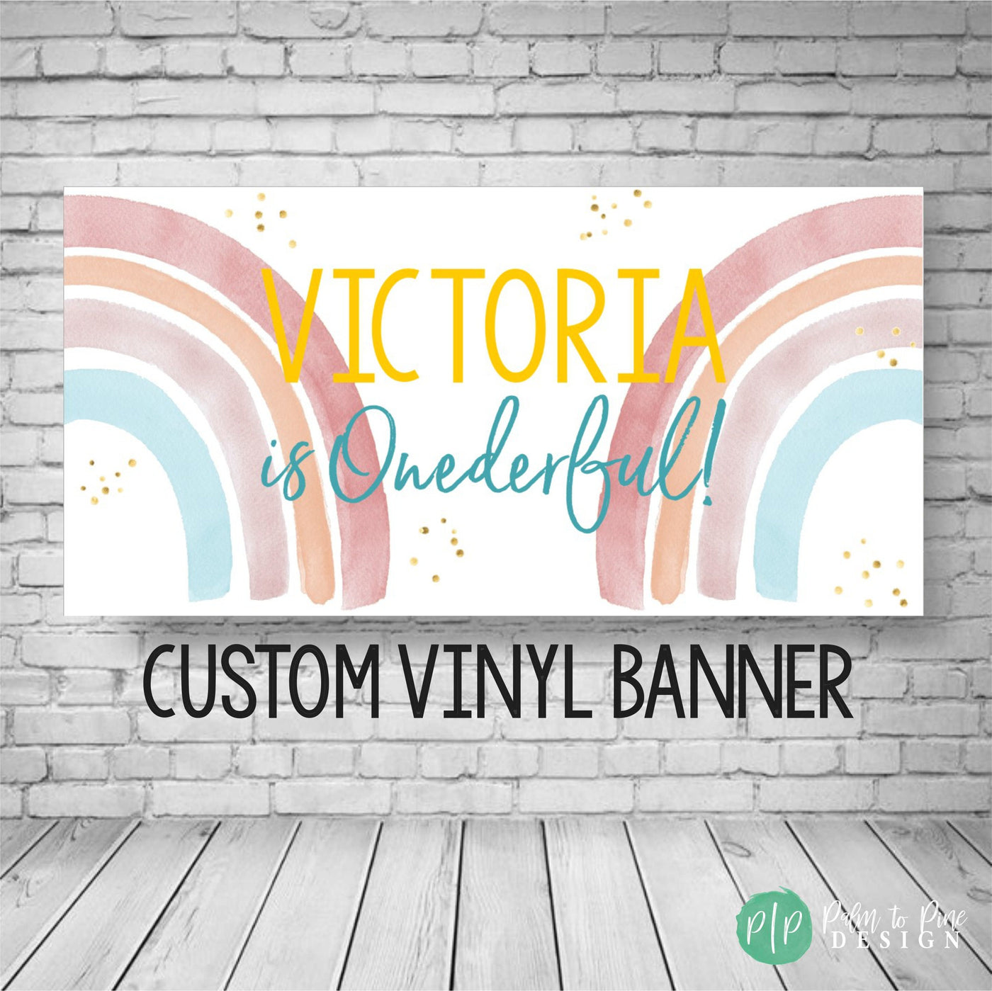 Boho Rainbow Birthday Banner, Rainbow Birthday Party, Modern Rainbow Birthday Backdrop, Rainbow banner, Rainbow Party Decoration, First Bday